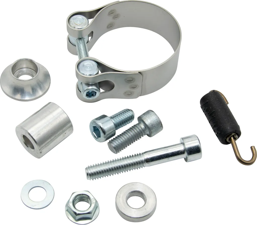 Support échappement renforcé LeoVince 5123E avec vis Yamaha TT 600 R