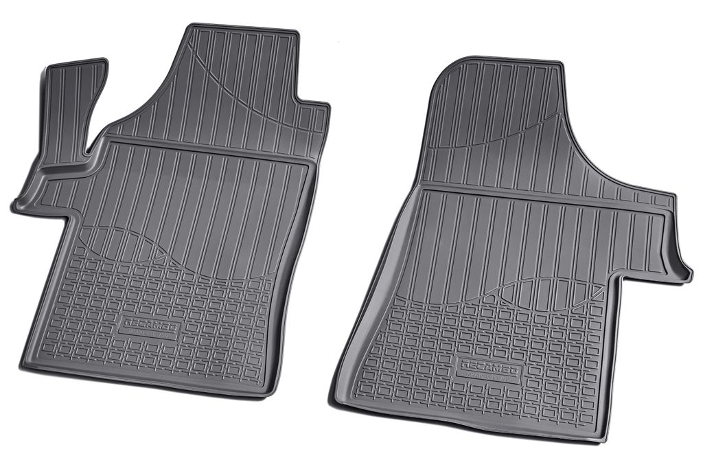 3D Gummi Fussmatten vorne für MERCEDES Vito Viano W639 | Produktbild 