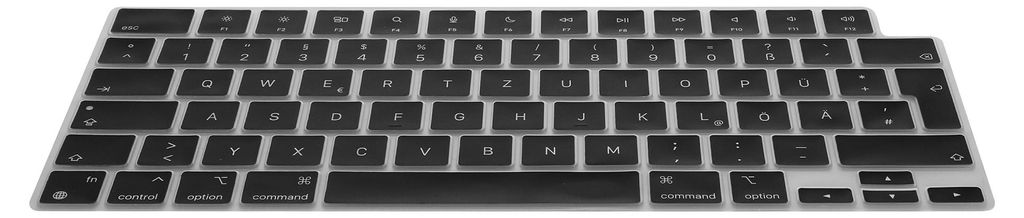 kwmobile Silikon Tastaturschutz für Apple Macbook Air 13.6 Produktbild 