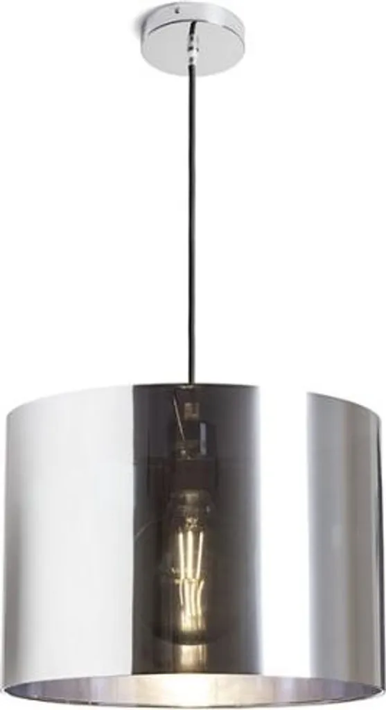 Lampadario Fancy 35/25 Sospensione Cromo LED E27 15W - Design Moderno
