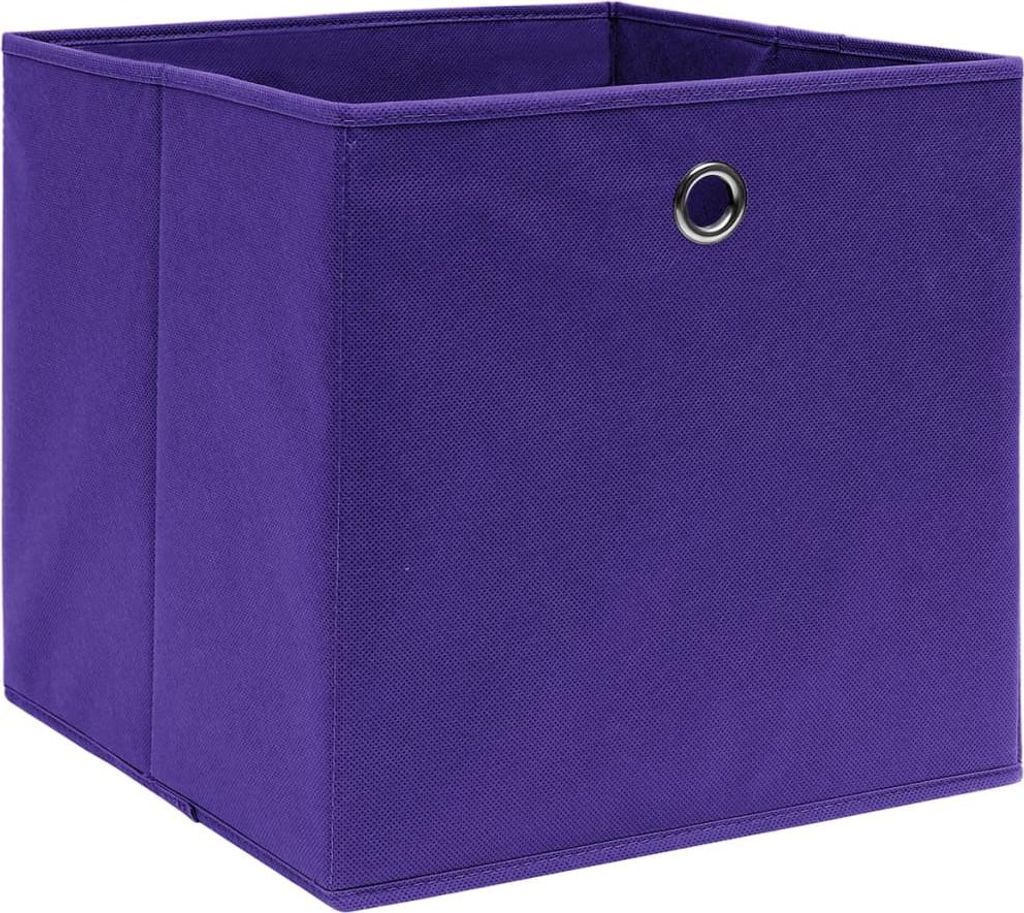 vidaXL Aufbewahrungsboxen 4 Stk. Vliesstoff 28x28x28 cm Produktbild 