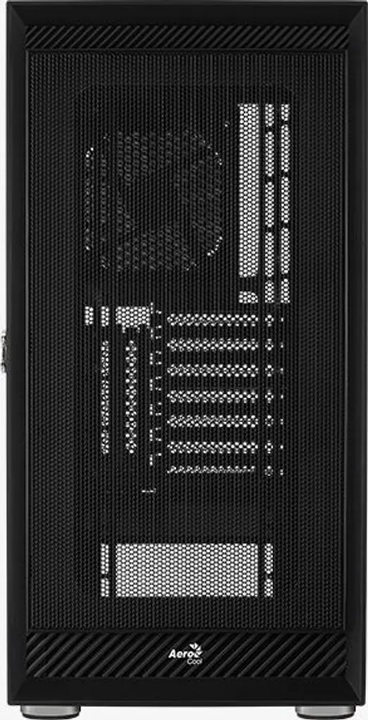 Case PC AeroCool Graphite Nero Vetro Temperato - Case Gaming ATX Pro - 8