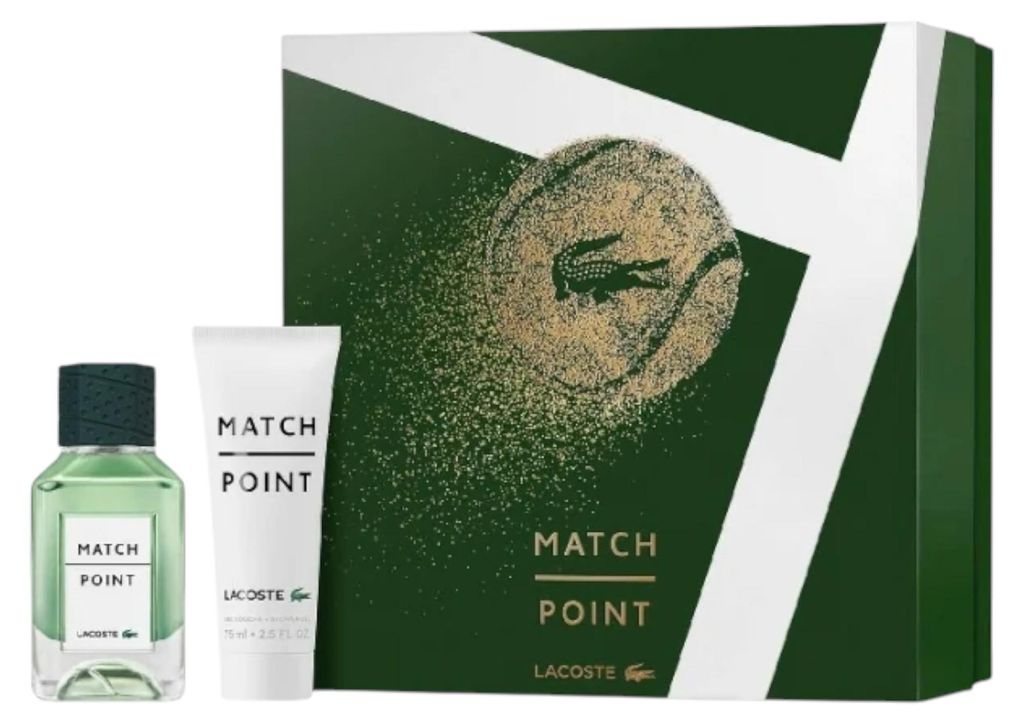 Lacoste Match Point Geschenkset 50ml EDT + 75ml Duschgel Produktbild 