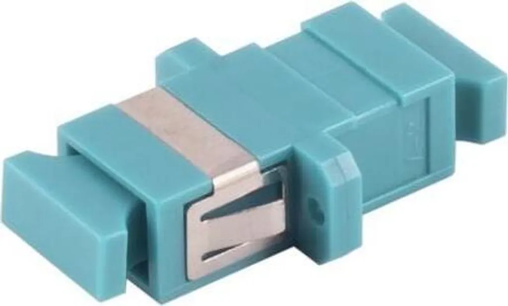 Adaptateur Fibre Optique SC-SC pour Extension de Réseau Simplex Aqua