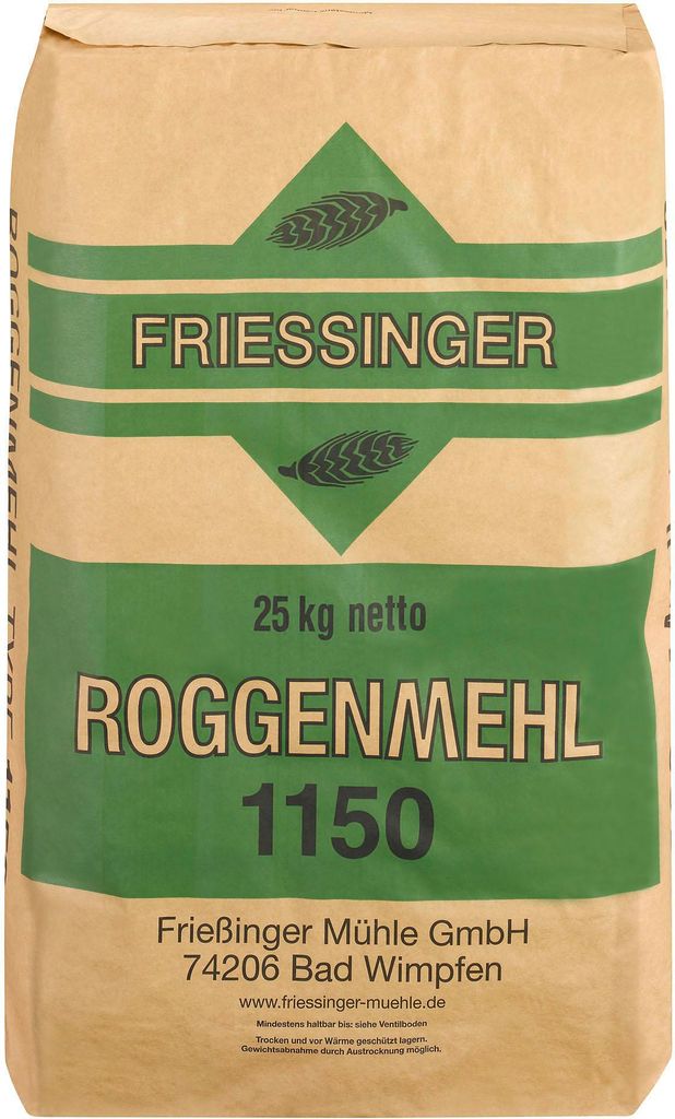 Frießinger Roggenmehl Typ 1150 Produktbild 