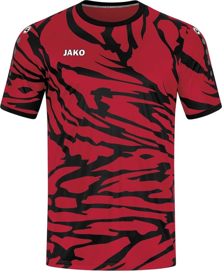 Jako Animal Trikot Kurzarm Herren - Sportrot / Schwarz