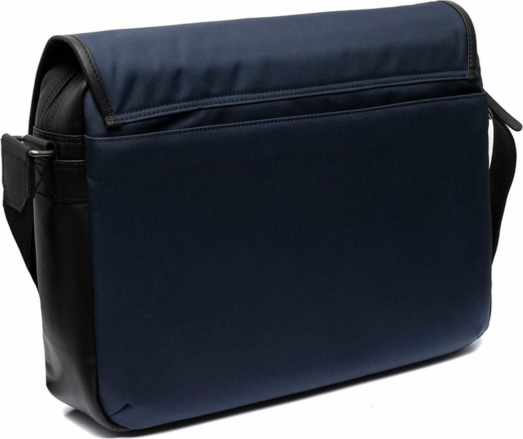 The Chesterfield Brand Umhängetasche mit Laptopfach Falun Flapoverbag Navy dunkelblau