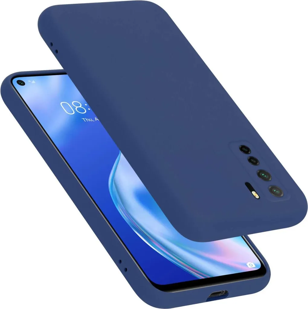 Cadorabo Cover Huawei P40 LITE 5G / NOVA 7 SE Silicone Liquido Antiurto