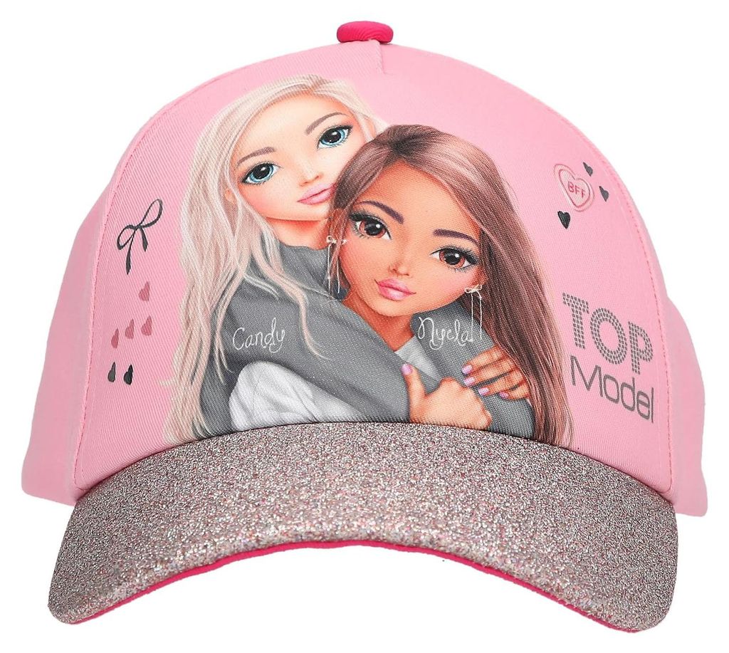 Depesche 13512 TOPModel My BFF - Berretto rosa con motivo a Immagine del prodotto 