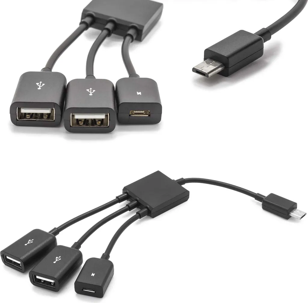 Miglior Kit OTG per Samsung Tab/Note | 3in1 Premium USB Adapter - 1