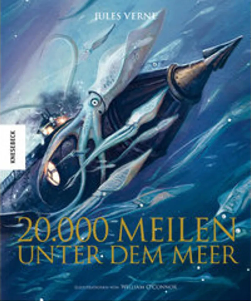 Livre Jules Verne 20.000 Lieues sous les mers pour Cadeau et Loisirs