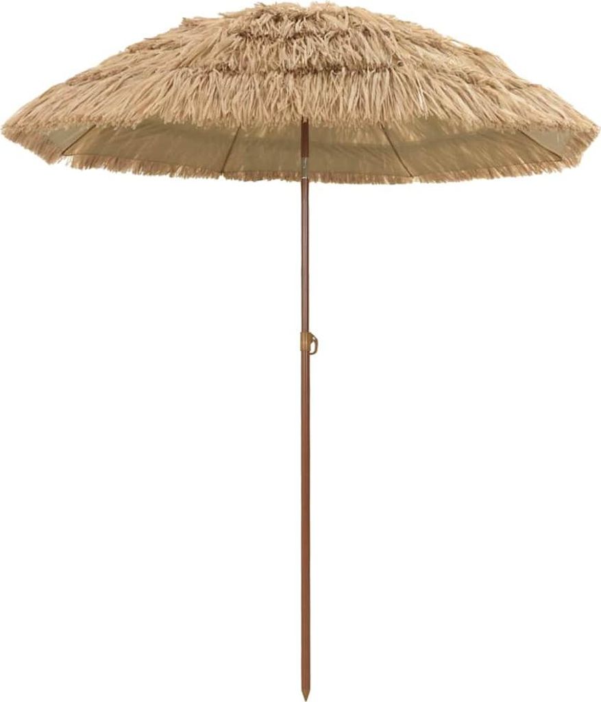 Garten-Sonnenschirm Natur 160 x 160 x 196 cm