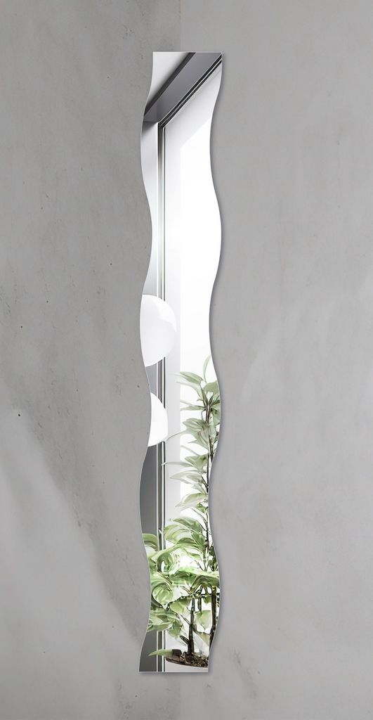Zalena Wellenspiegel ONDA 20 x 150 cm Wandspiegel