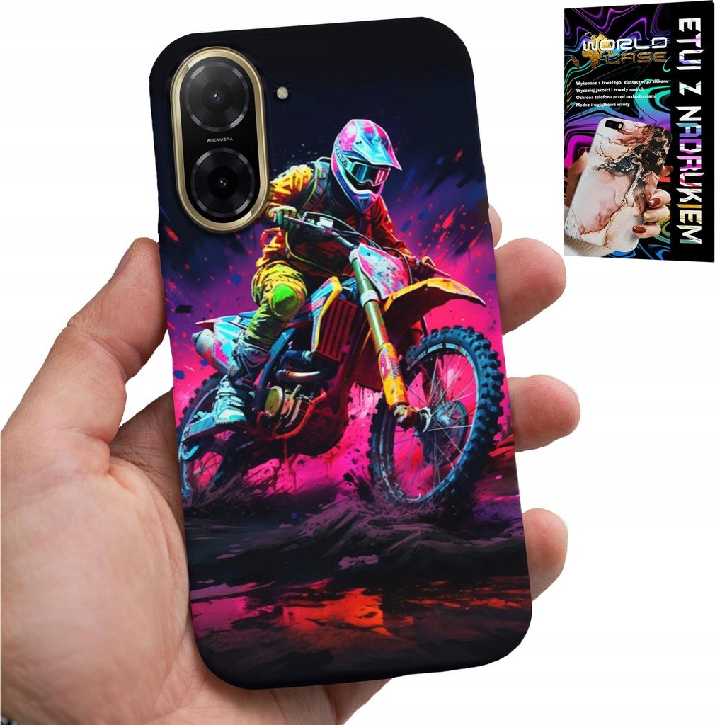 Tasche Für Xiaomi Redmi A5 - Motorrad, Motocross Extremes Rennen