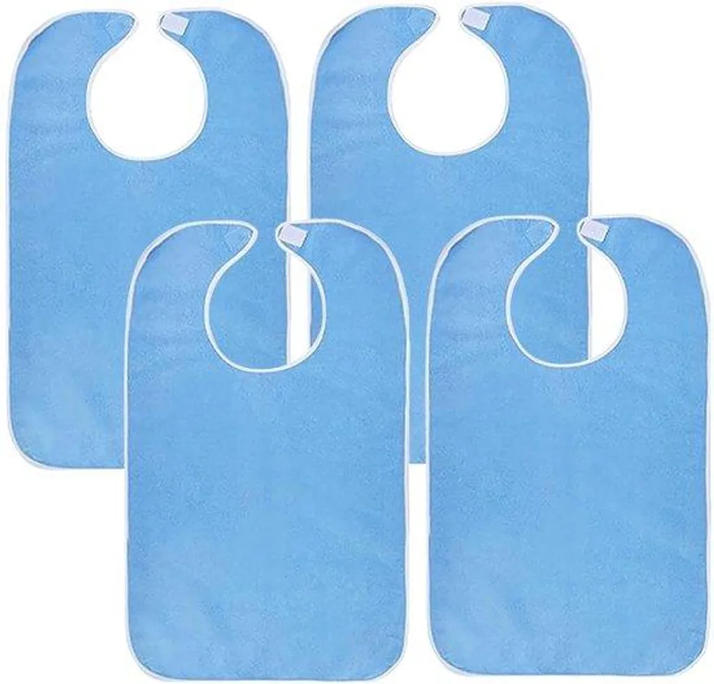Protection de Toilette pour Adulte : Lot de 4 Accessoires de Bain Bleu