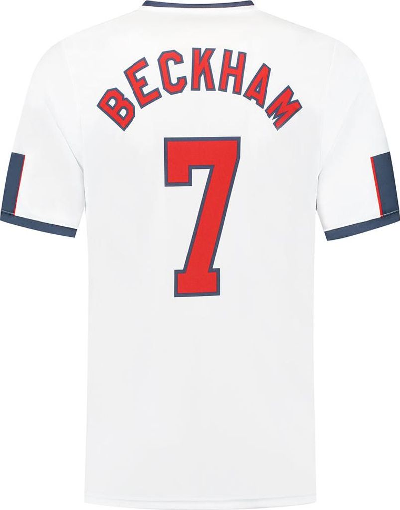 England Fußball Trikot Beckham Heim - 1998 - XXL