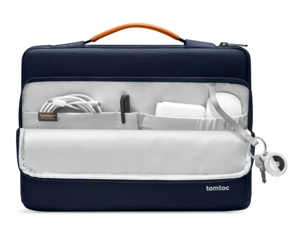 Mallette ordinateur 16 pouces TomToc Defender protection bleu - 4