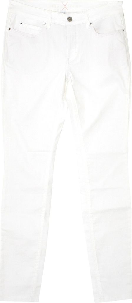 21583 Mac Jeans, Dream Skinny, Damen Jeans Hose, Superstretch, reinweiss, D 38 Inch 29 L 30