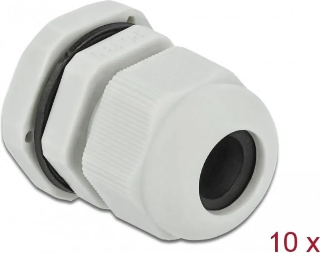 DELOCK Pressacavo PG13.5 10 pezzi grigio - 2