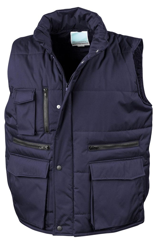 WORK-GUARD by Result - "Lance" Weste für Herren FK2660 (XL) (Marineblau)