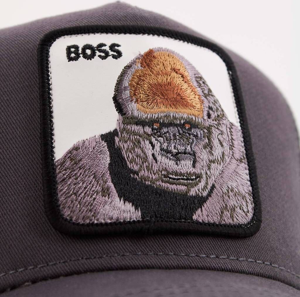 Goorin Bros. Die Boss Trucker Cap, Grau One Size Produktbild 7
