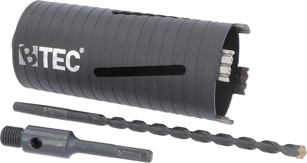 NEXT GENERATION Diamant Bohrkrone Beton Nutzlänge 180 mm 82 mm SDS-plus kurz 100 mm mit Zentrierbohrer