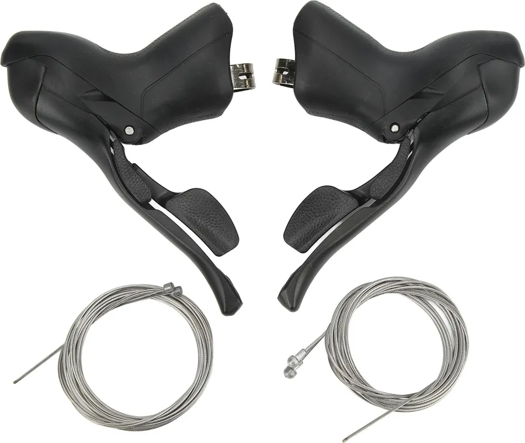 Duo de Leviers 2x7 Vitesses Ultra Légers en Alliage et PVC pour Route