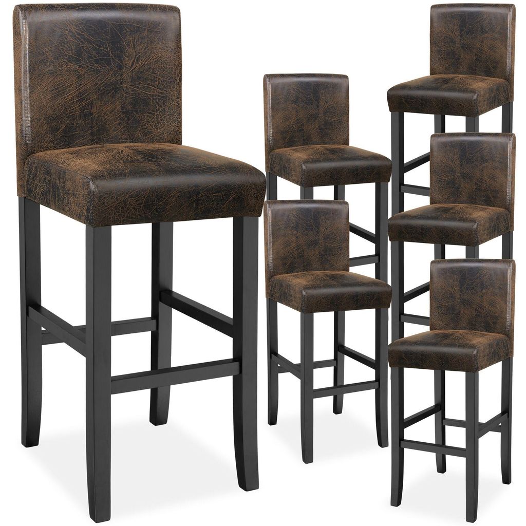 tectake® Barhocker Sitzhöhe 76 cm Produktbild 