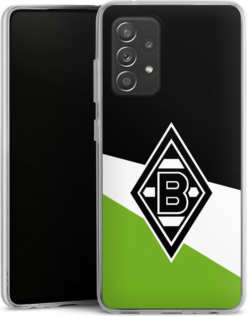 DeinDesign Handyhülle für Samsung Galaxy A52 5G Silikon Hülle Case Smartphone Schutzhülle Borussia Mönchengladbach Gladbach Offizielles Lizenz...