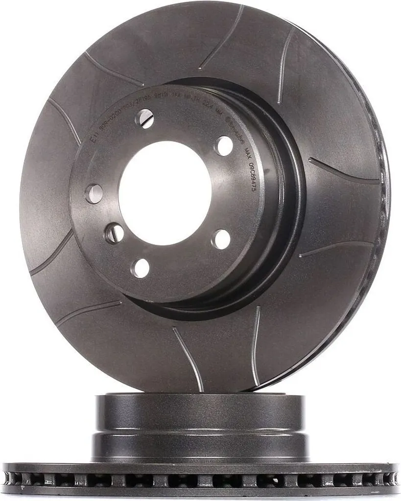 Disque de frein Brembo BMW Série 5 E60 E61 09.C894.75 idéal pour trajet