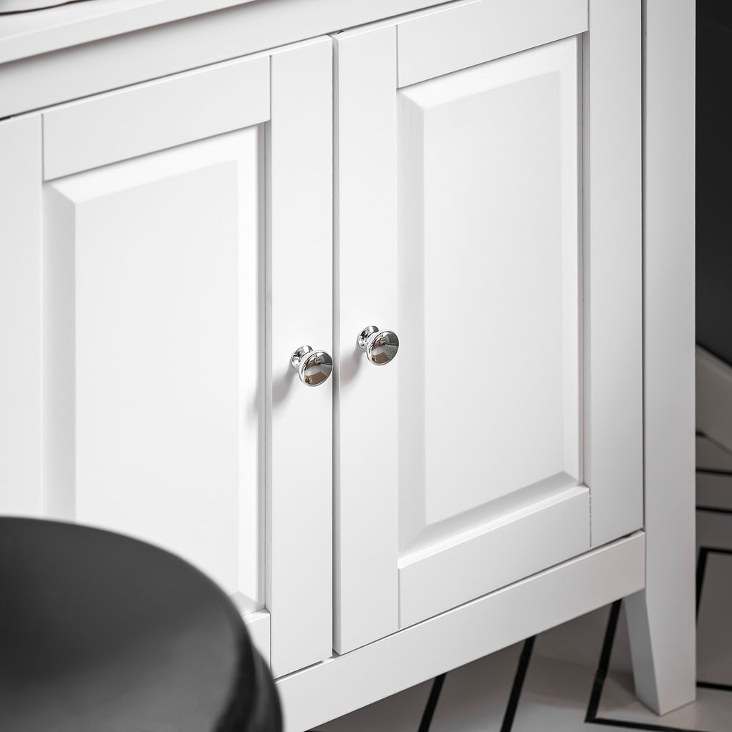 SoBuy Waschbeckenunterschrank Badschrank Waschtisch Produktbild 5