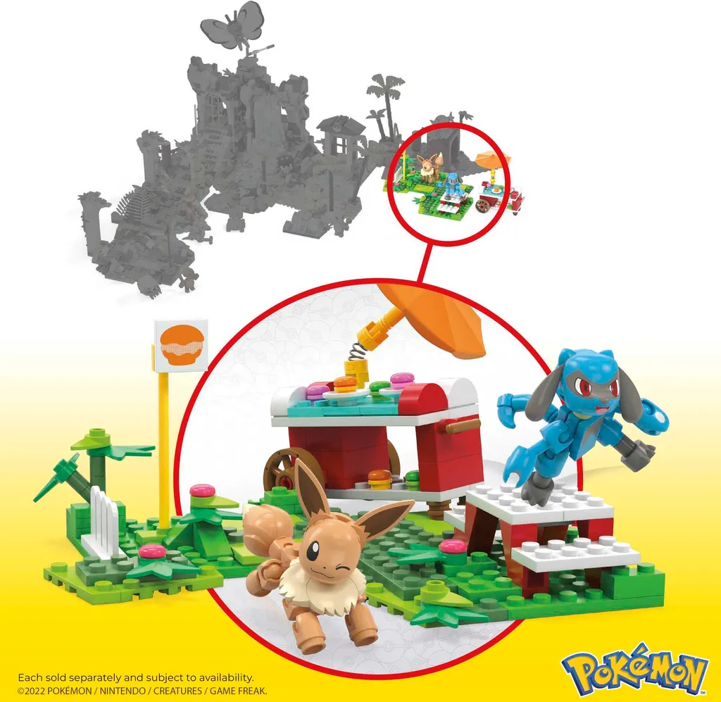Pokémon Picnic Mega Construx : Finis les Écrans avec ce Set de Jeu DIY - 3