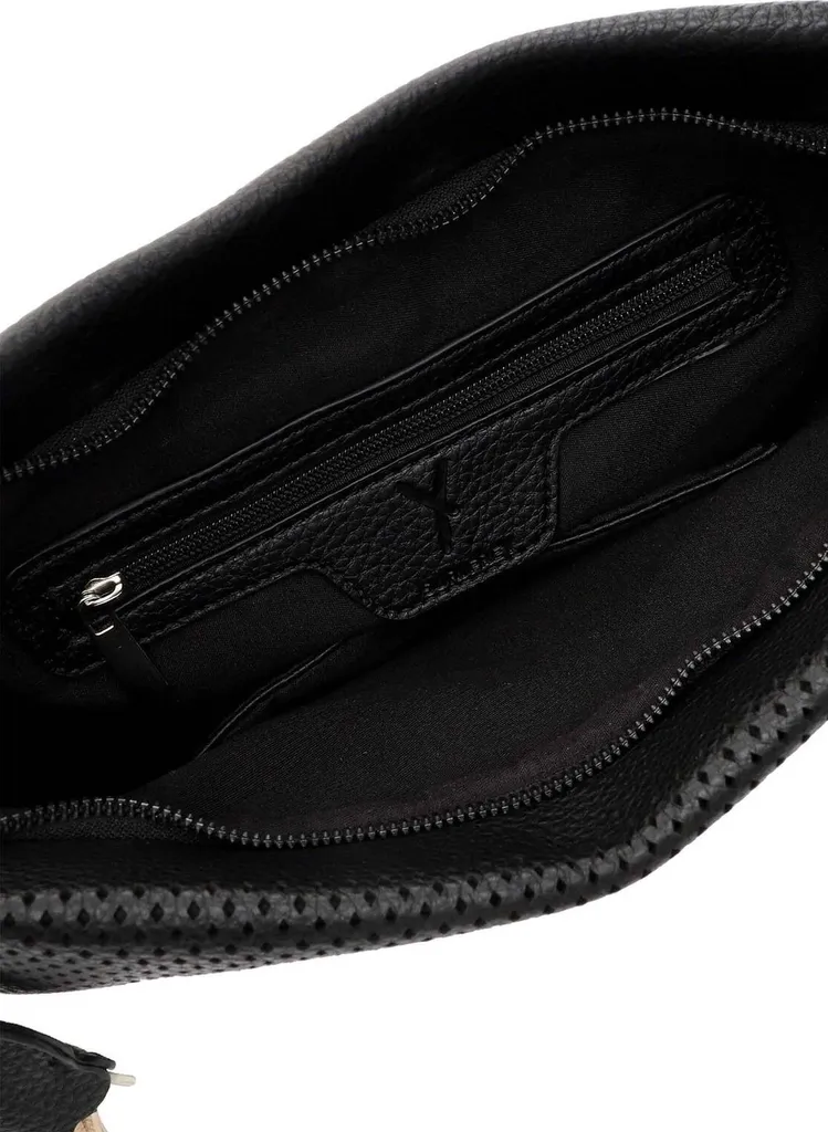 SURI FREY sac à épaule Cilly Bucket Bag Black noir en cuir synthétique
