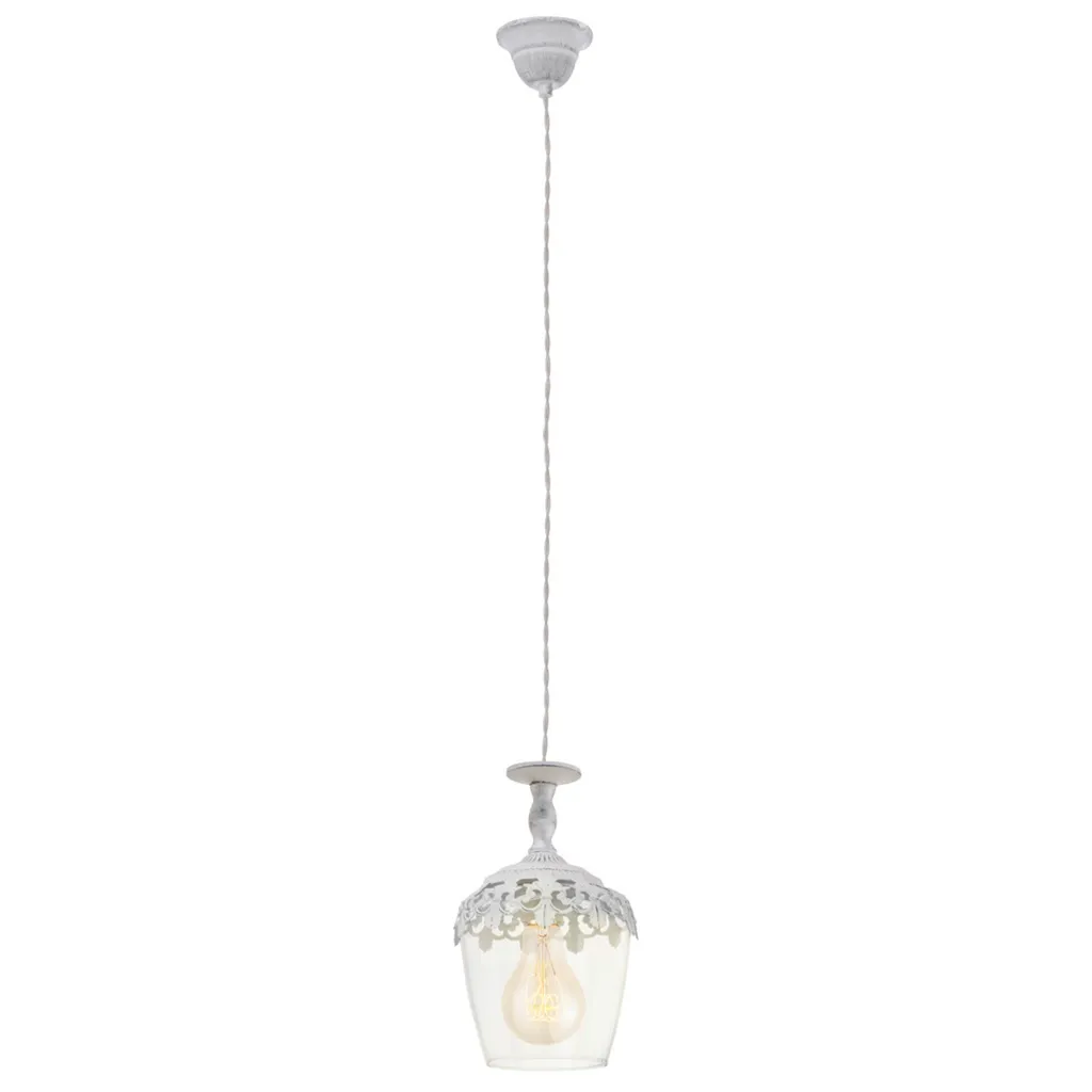 Suspension Vintage Eglo 49221 Petit Diamètre pour Éclairer Petits Espaces
