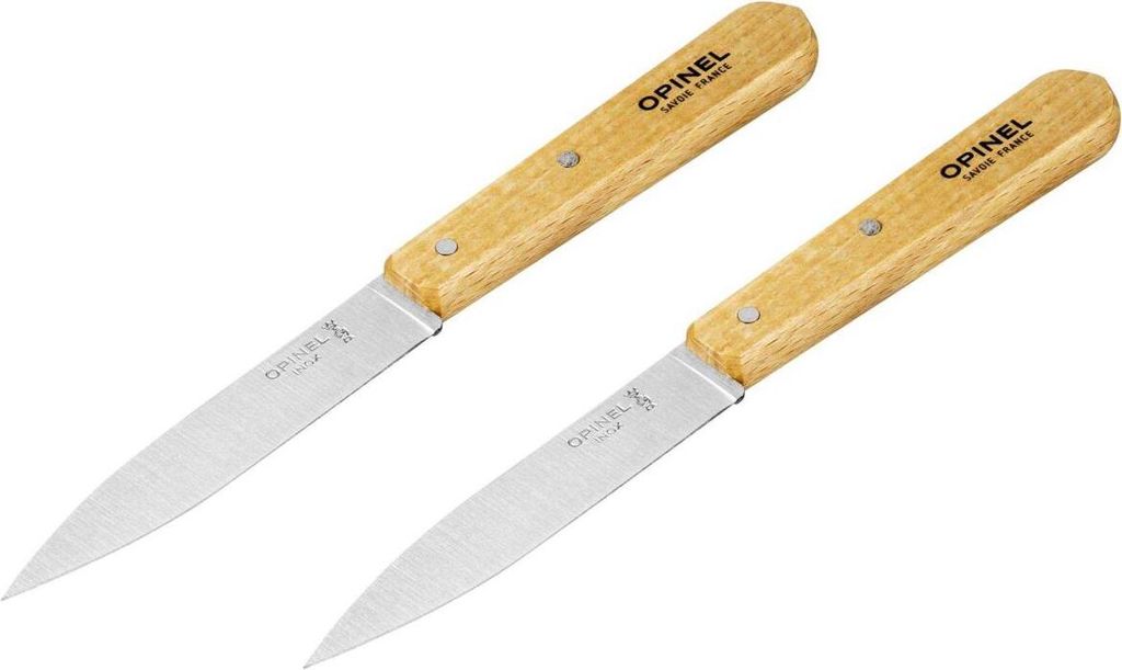 Opinel 112 Paring Knife naturale Set di 2 coltelli da Immagine del prodotto 