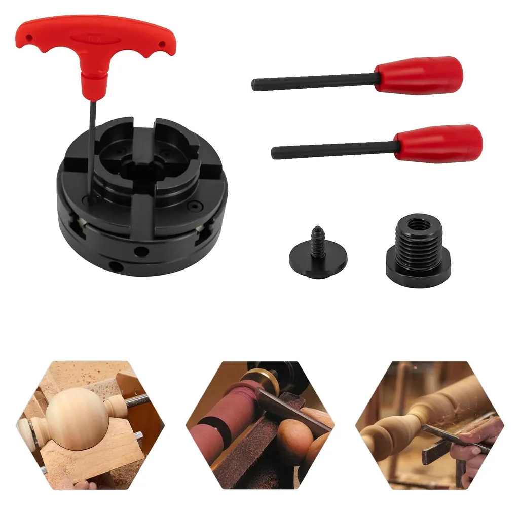 Fixation stable M33 mandrin alimentation 4 en acier haute résistance manuel