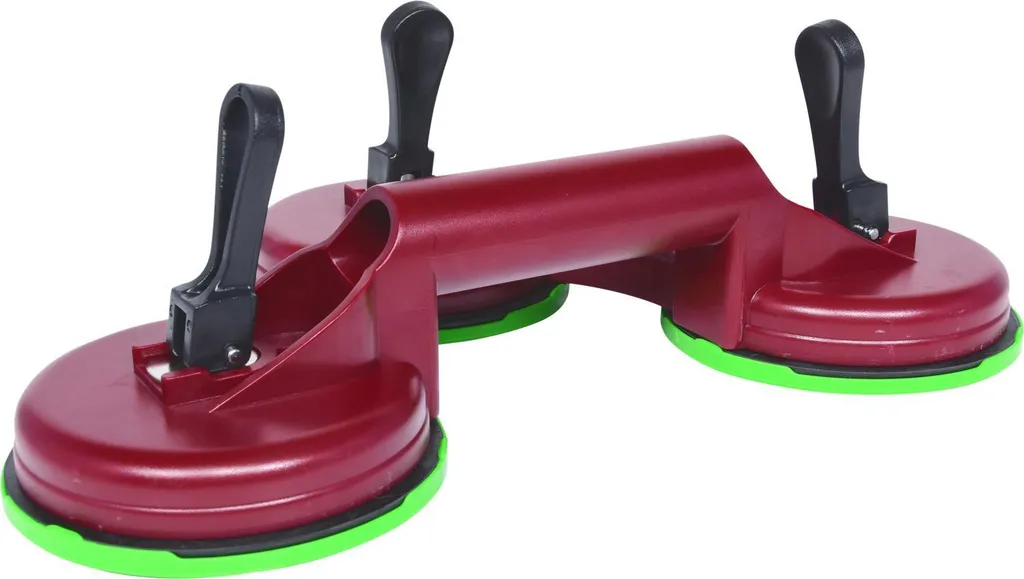 Ventouse Triple en Aluminium pour Levage de Vitre et Carrelage 120kg