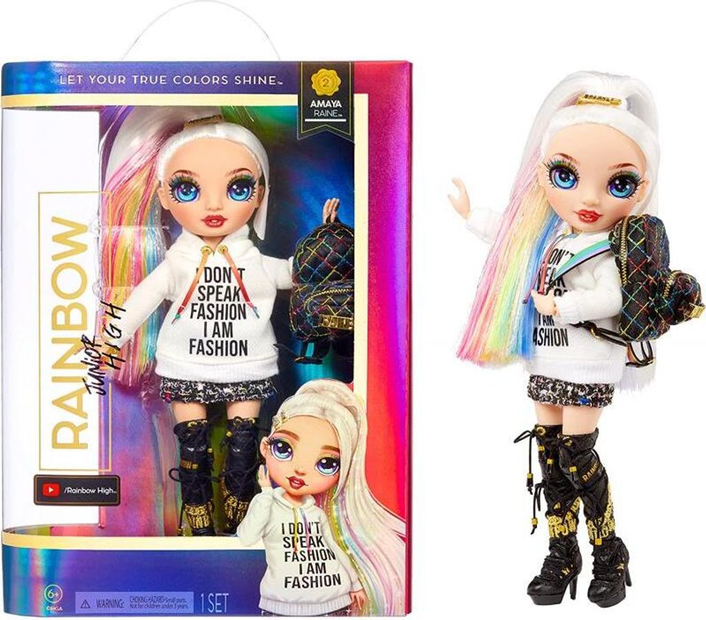 Rainbow High Rainbow High Junior High Poupée de mode Amaya Image du produit 
