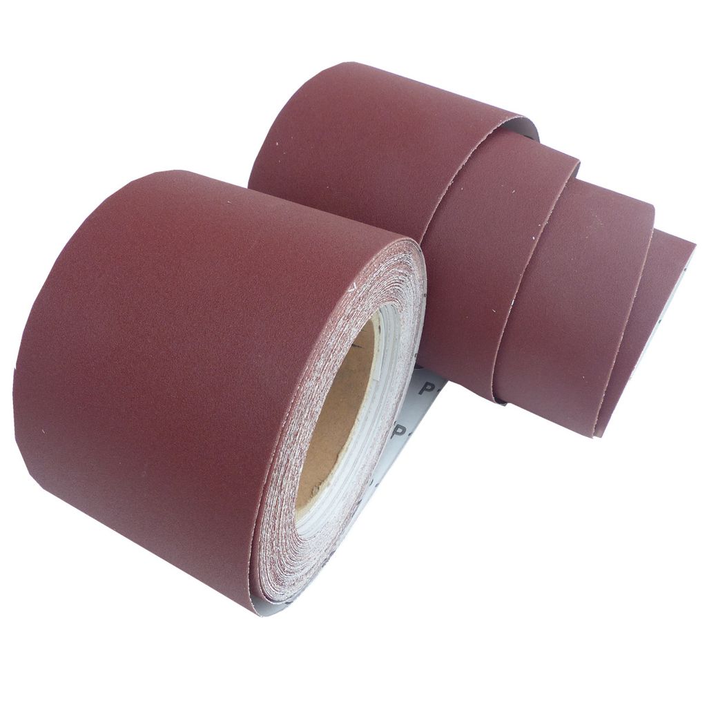 SBS® Schleifpapier Rolle 115mm x 25m Korn 60 Sandpapier Handschleifpapier 