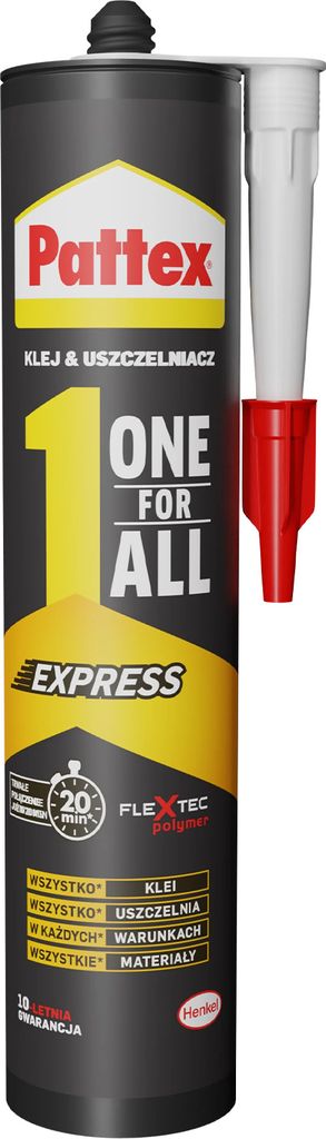Pattex One4All Express Montageklebstoff 390g, 1 Stück Produktbild 