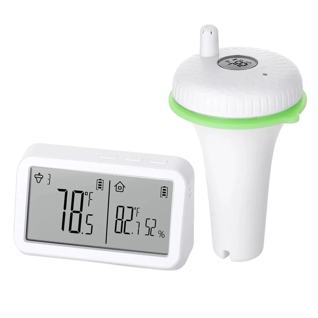 Thermomètre de piscine flottant sans fil pour bassin et spa intérieur