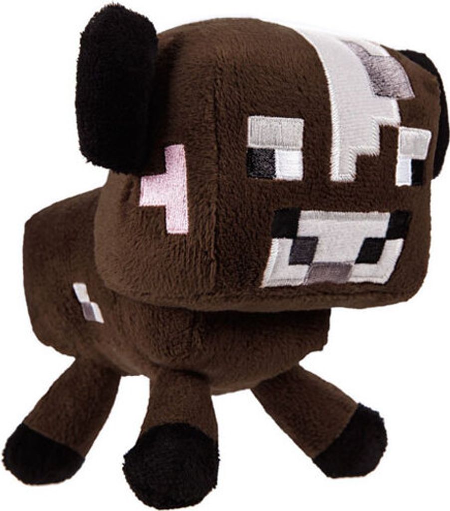 Merc Minecraft Plüsch braune Kuh Produktbild 