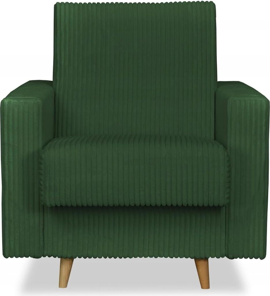 Family Meble Sessel Rene Relaxsessel Fernsehsessel Bequemer Sessel aus Cord Loungesessel Ruhesessel Für Wohnzimmer Schlafzimmer Büro (Estella 6)