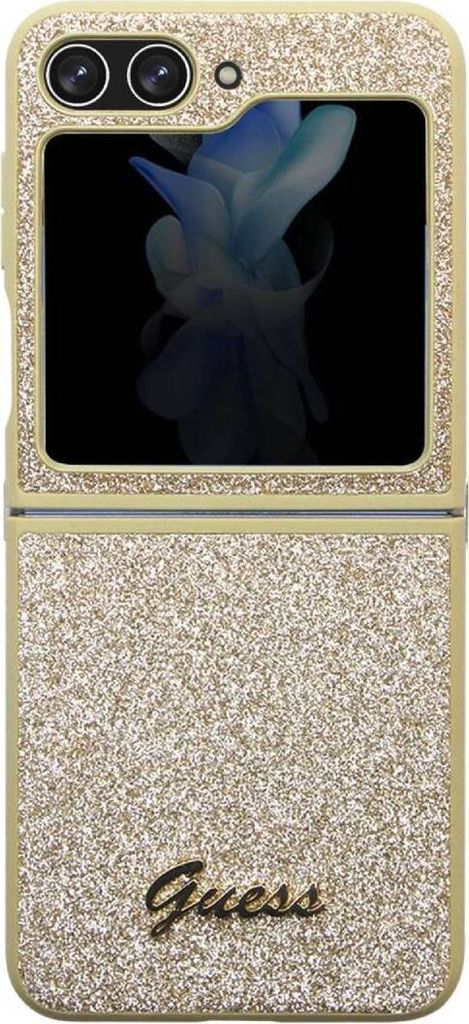Guess Glitter Script Hülle Für Samsung Galaxy Z Flip 5 - Produktbild 