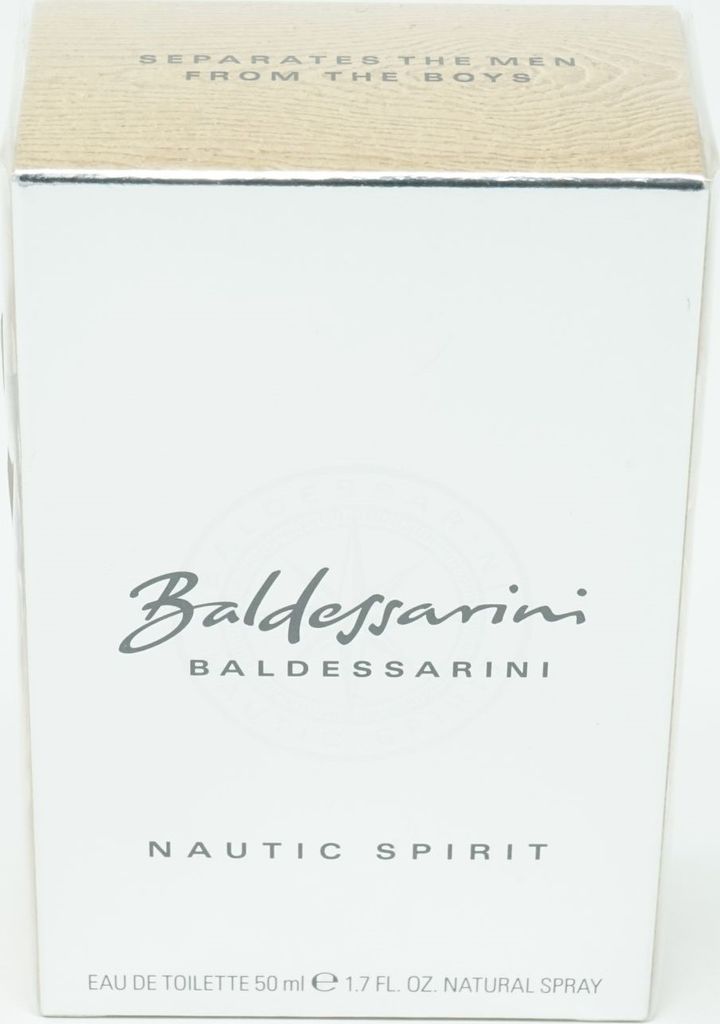 A white box of Baldessarini Nautic Spirit Eau de Toilette.