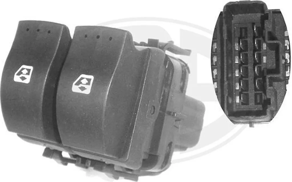 Pulsantiera Alzacristalli Renault Megane II Estate ERA 662448 - Ricambio OEM