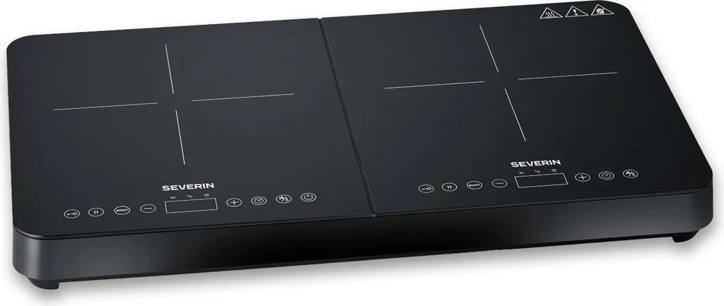 Table de cuisson induction 2 feux Severin DK1027 noir 3400W performante
