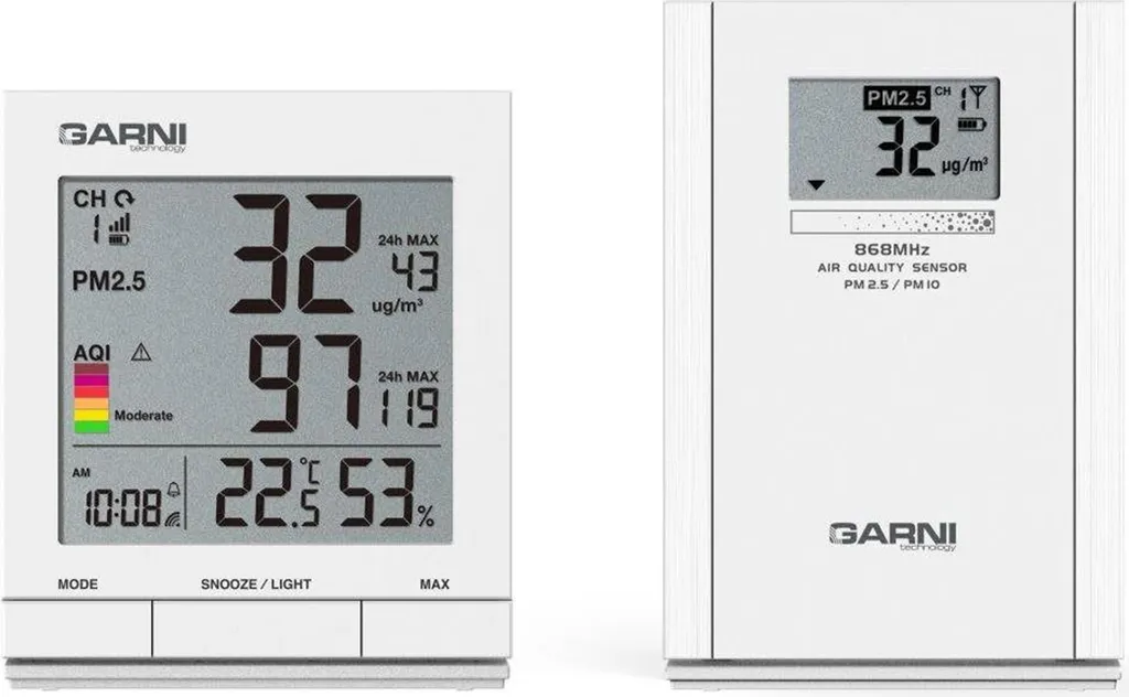 GARNI 204 OneCare - Purificateur d'air HEPA haute performance compact
