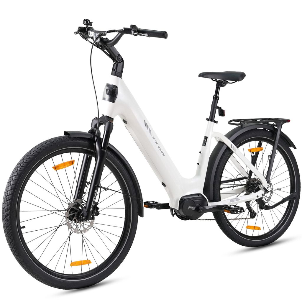 E-Bike Cityrad Cityrad 28 Zoll Damen/Herren Z5 SUV, 36V, 648WH 18AH 75Nm 9 Gang SHIMANO, Kettenschaltung, Heckmotor, 648 Wh, (mit Schutzbleche)