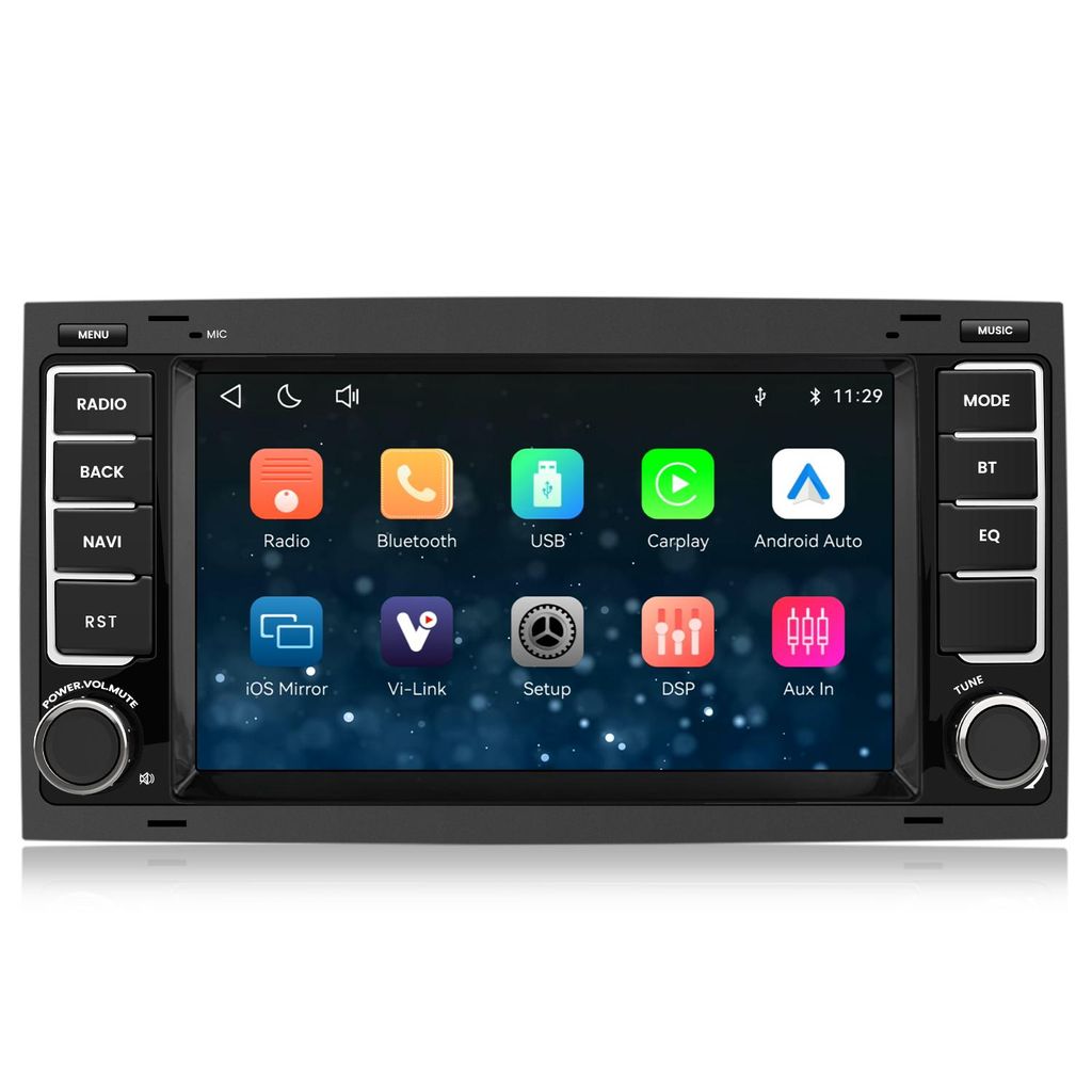 Autoradio 7 pouces pour VW Touareg (2003-2010), compatible Image du produit 